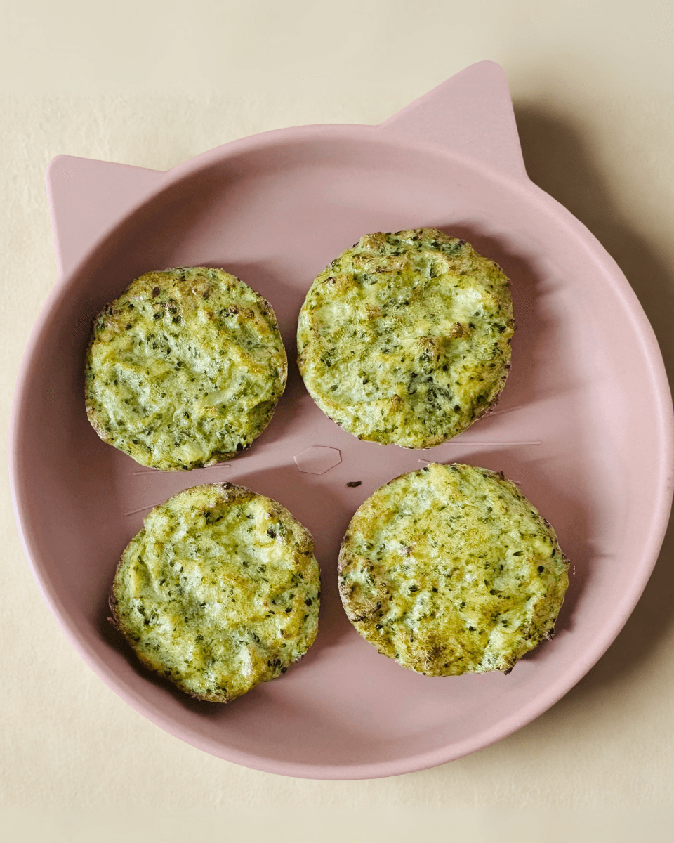 Petits flans au brocoli