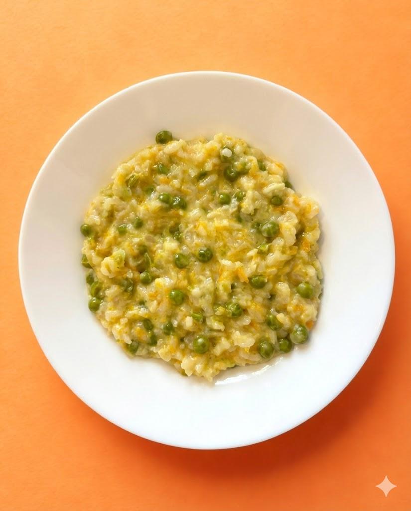 Risotto aux petits pois