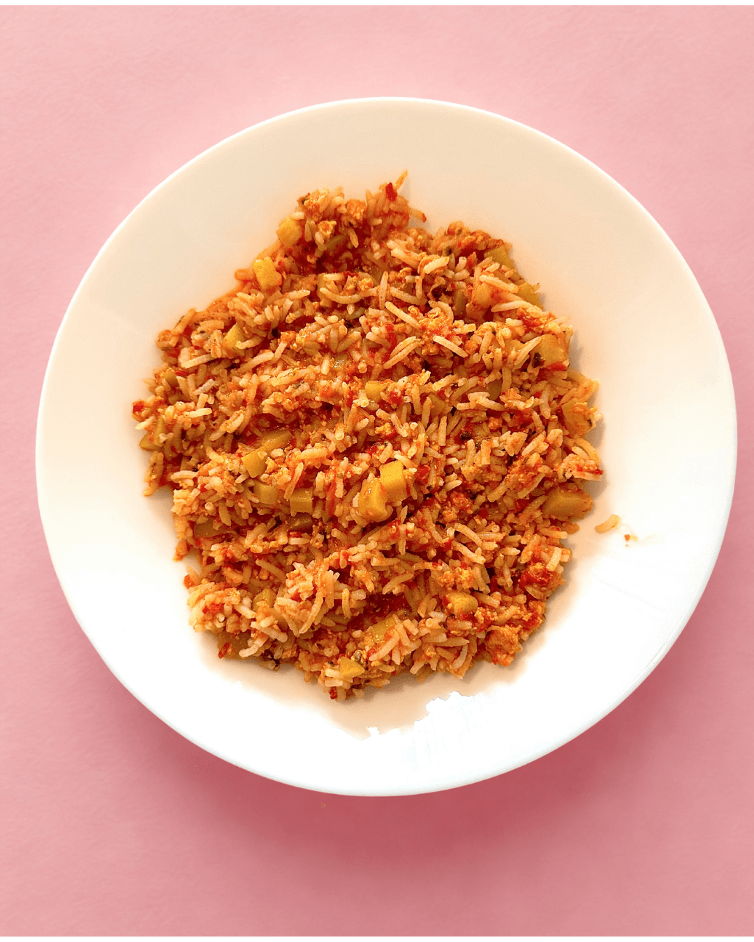 Riz Basmati au Poulet et Petits Légumes