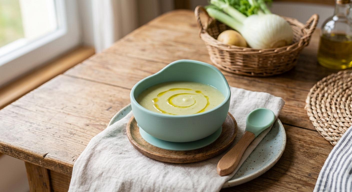 Velouté de fenouil pour bébé et toute la famille