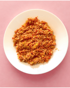 Riz basmati au poulet et petits légumes bébé 1 an